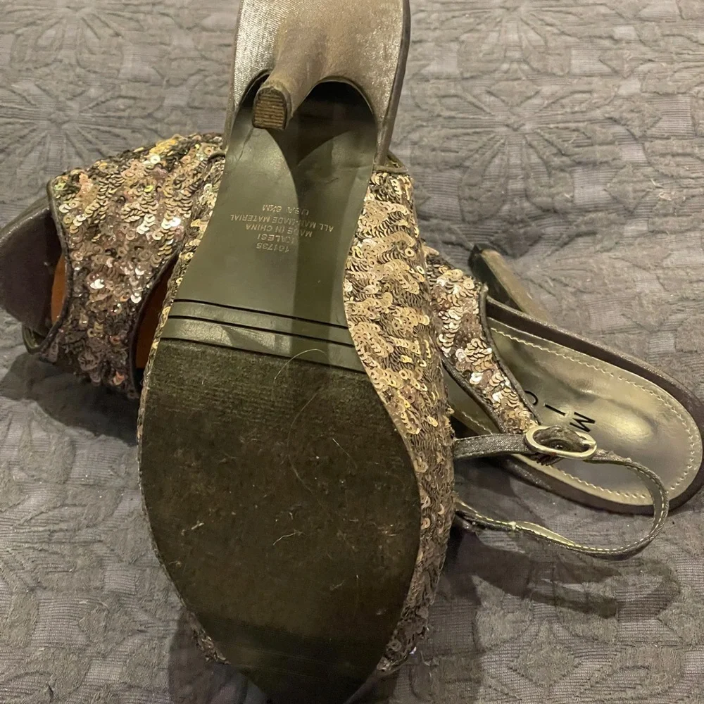 Michael Antonio Sequined Heels - Picture 6 of 6